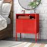 Picket House Gemma Nightstand with USB Port, Red