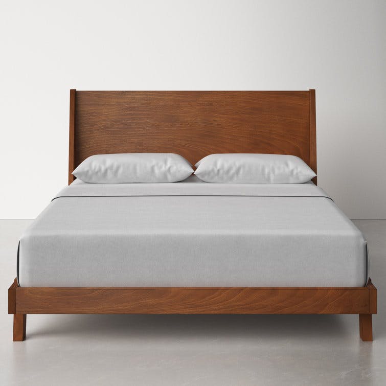 Juno Solid Wood Low Profile Platform Bed