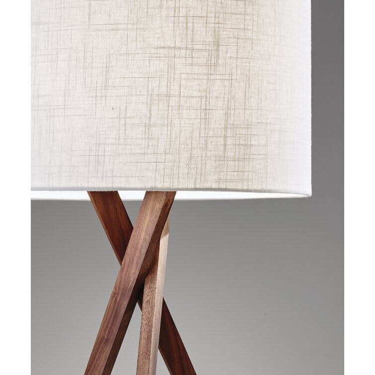 Harcourt Solid Wood Floor Lamp