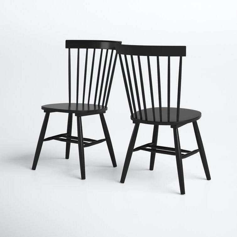 Fayann Solid Wood Slat Back Side Chair