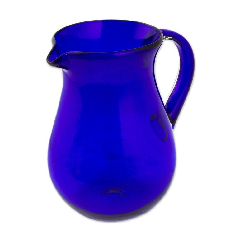 Brightmont Recycled Glass 82 oz. Pitcher