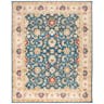 SAFAVIEH Antiquity Collection 7'6" x 9'6" Blue / Beige AT15A Handmade Traditional Oriental Premium Wool Area Rug