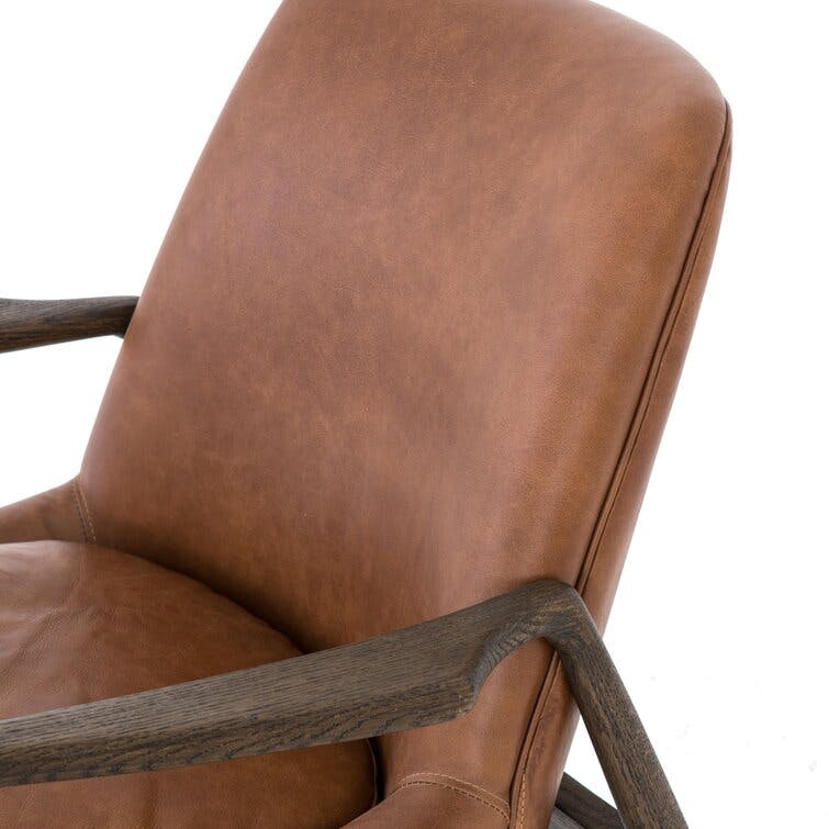 Ermine Leather Armchair