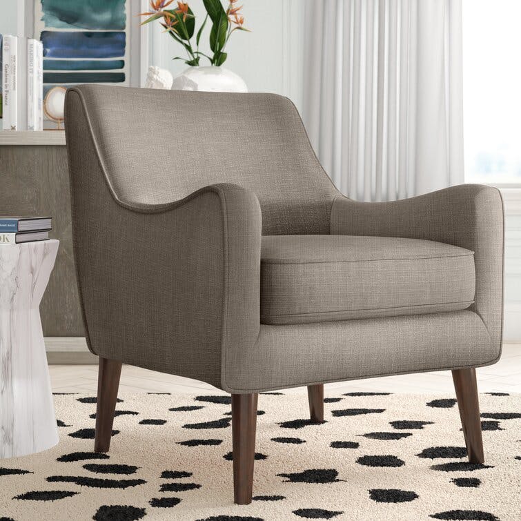Femi Upholstered Mid-Century Accent Chair