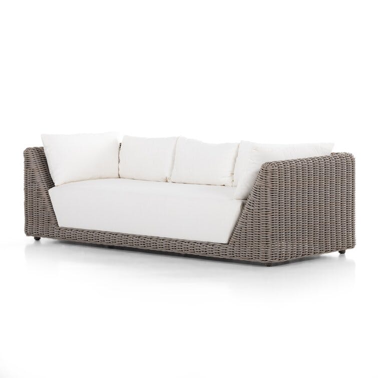 Cian 96.5'' Wicker Outdoor Sofa
