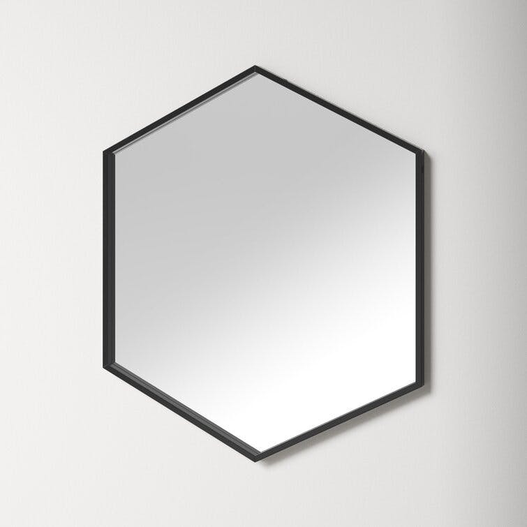 Breckler Irregular Metal Wall Mirror