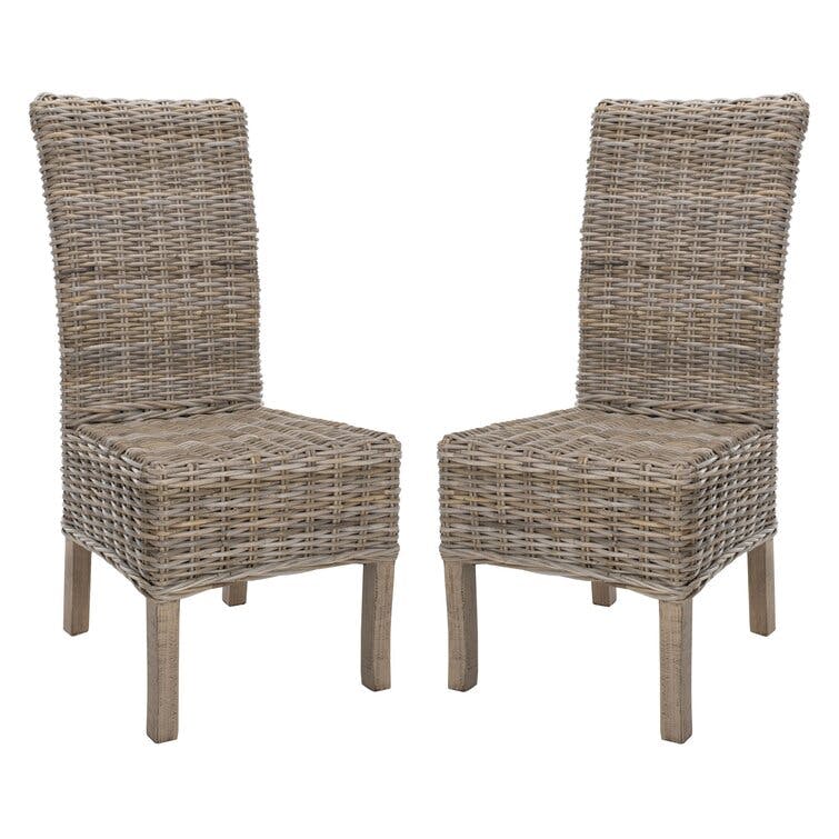 Parkstone Duxbury Side Chair in Gray Transparent Texture