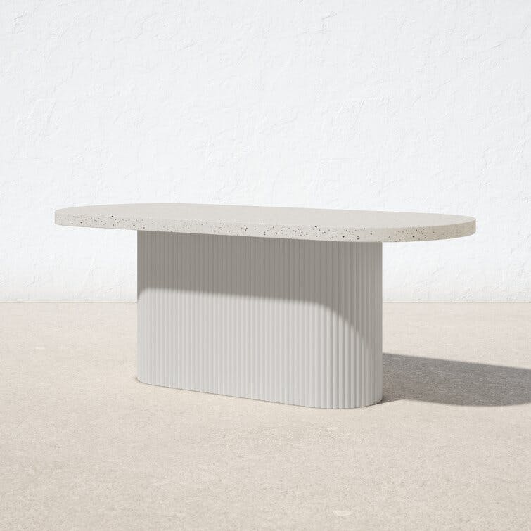 Stark Concrete Outdoor Dining Table