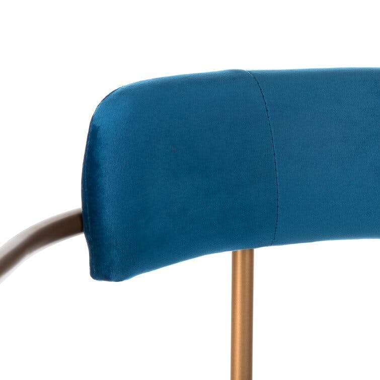 Lenna Velvet Upholstered Arm Chair