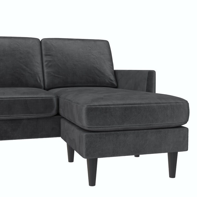 Winston 81.5" Wide Reversible Sofa & Chaise with Ottoman