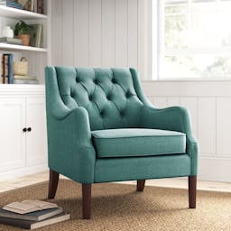 Anatonia Upholstered Wingback Chair