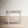 Danielle Marble Console Table, Gray