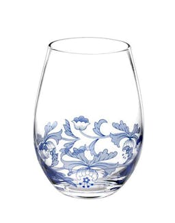 Blue Italian 19 oz. Stemless Wine Glass