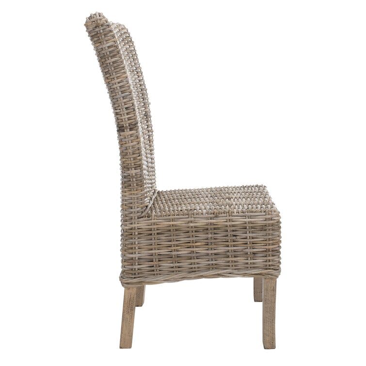 Parkstone Duxbury Side Chair in Gray Transparent Texture