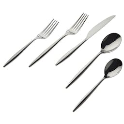 Milano Stainless Steel Flatware - Set of 20