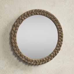 Grace Round Rope Wall Mirror