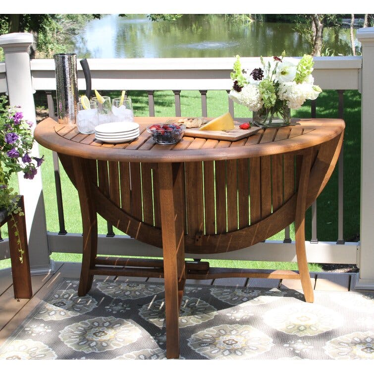 Suki Eucalyptus Fliptop Outdoor Dining Table