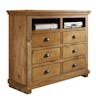 Willow Distressed Media Chest, Distressed Pine