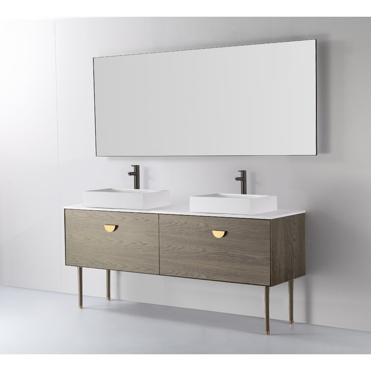 Lyndia 72'' Double Bathroom Vanity