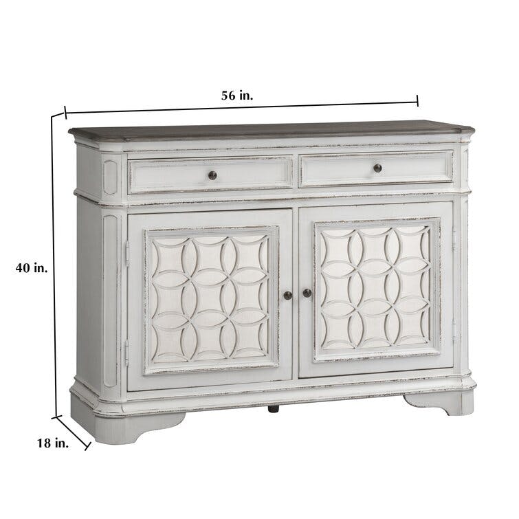 Tiphaine 56'' Wide 2 Drawer Sideboard