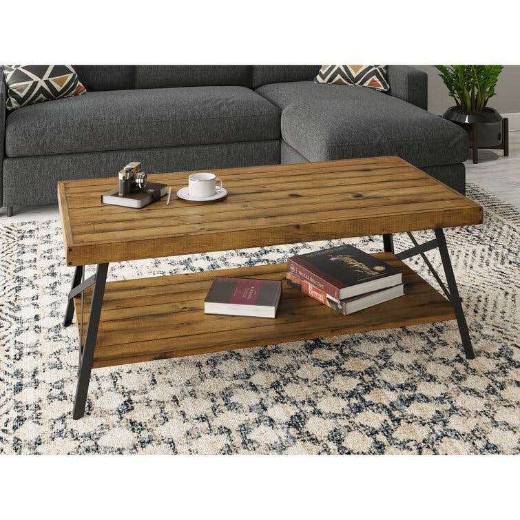 Laguna Solid Wood Coffee Table with Storage