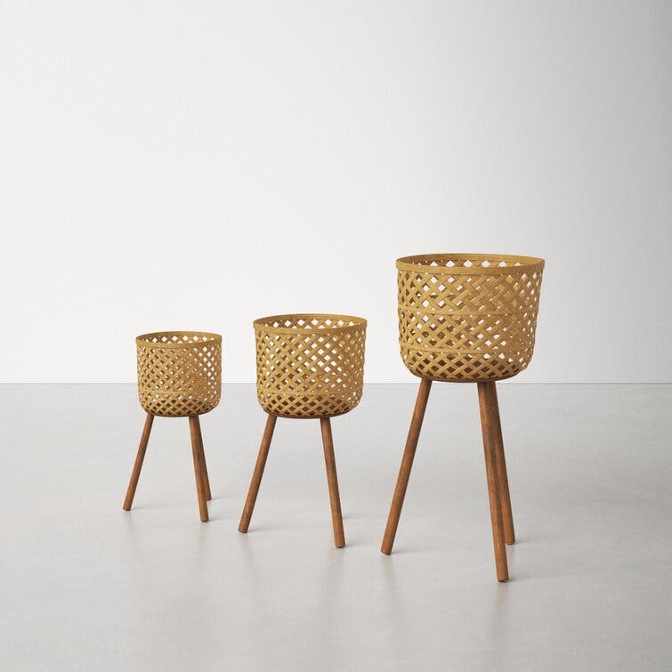 Bamboo General Basket - Set of 3