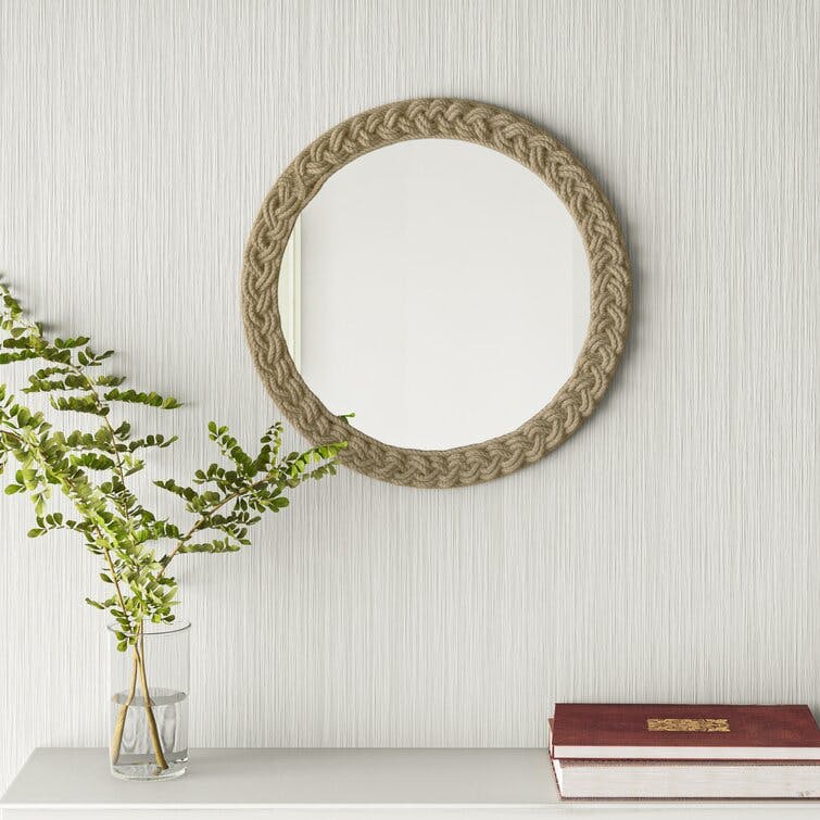 Grace Round Rope Wall Mirror