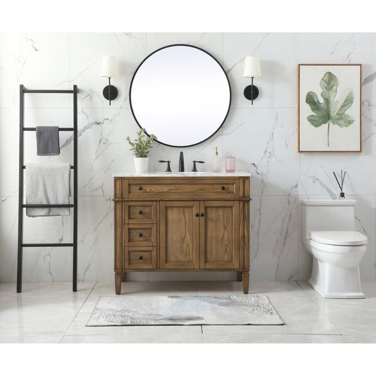 Lessie Antionette 40" Single Bathroom Vanity Set