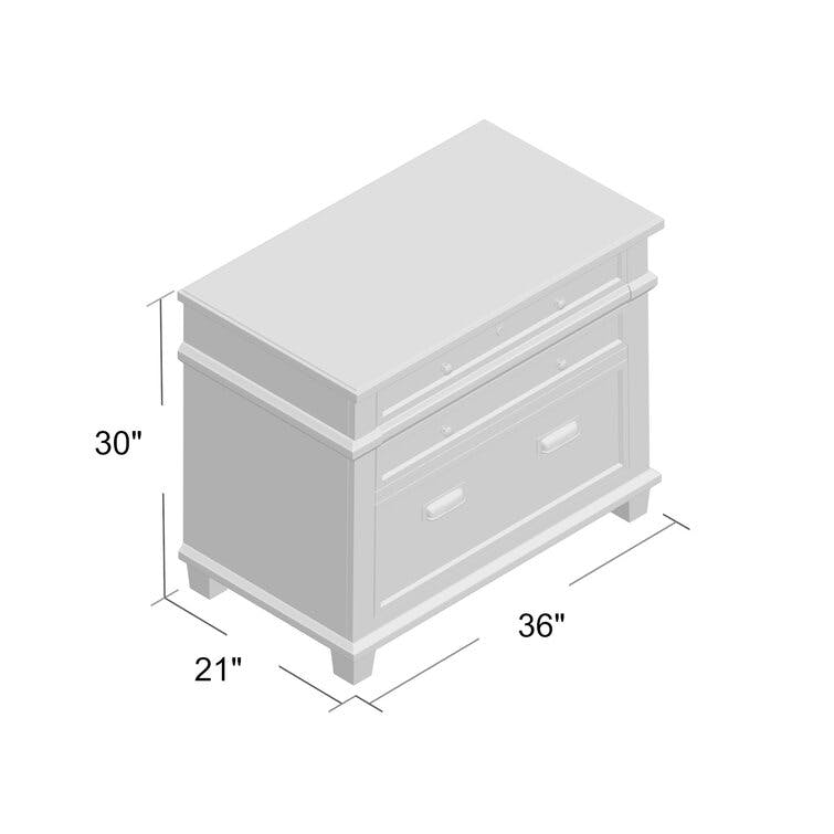 Alderton 2 - Drawer File Cabinet