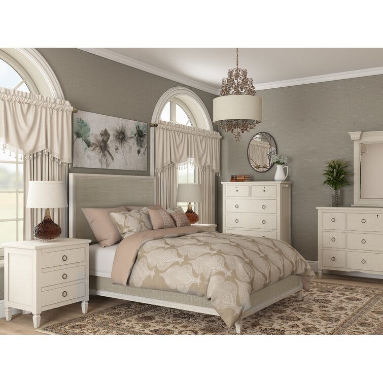 Levin Solid Wood Bed