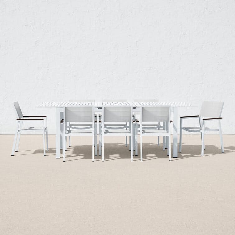 Foxe 8 - Person Outdoor Dining Set