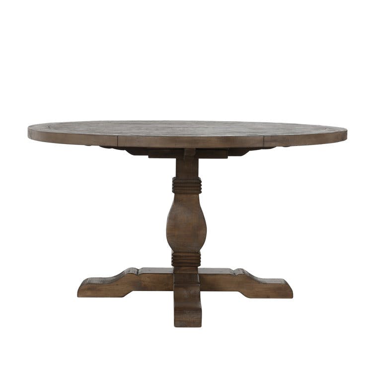 Kinston Pine Solid Wood Pedestal Dining Table