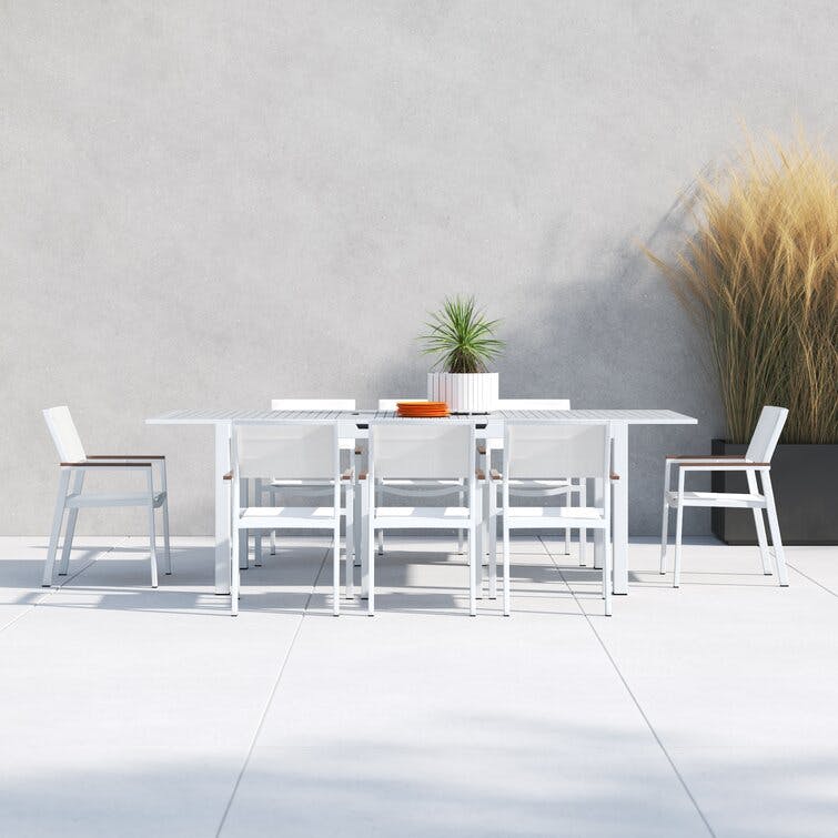 Foxe 8 - Person Outdoor Dining Set