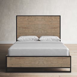 Aleta Solid Wood Bed