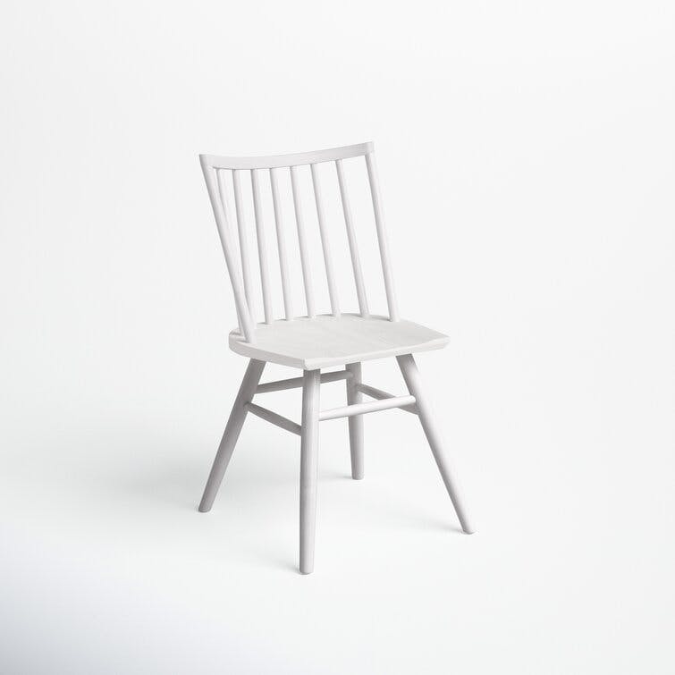 Shania Solid Wood Slat Back Side Chair