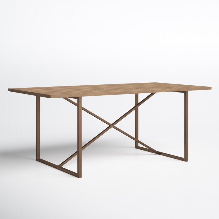 Lopez 75" Solid Wood Dining Table