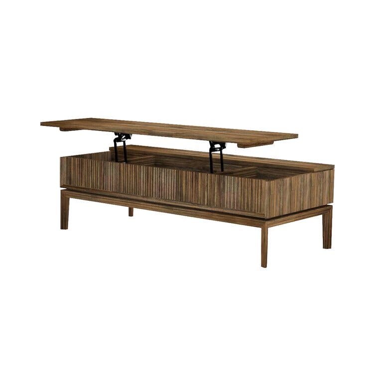 51" Wide Coffee Table with Lift Top