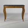 Picket House Melony Desk With Marble Top, Gray