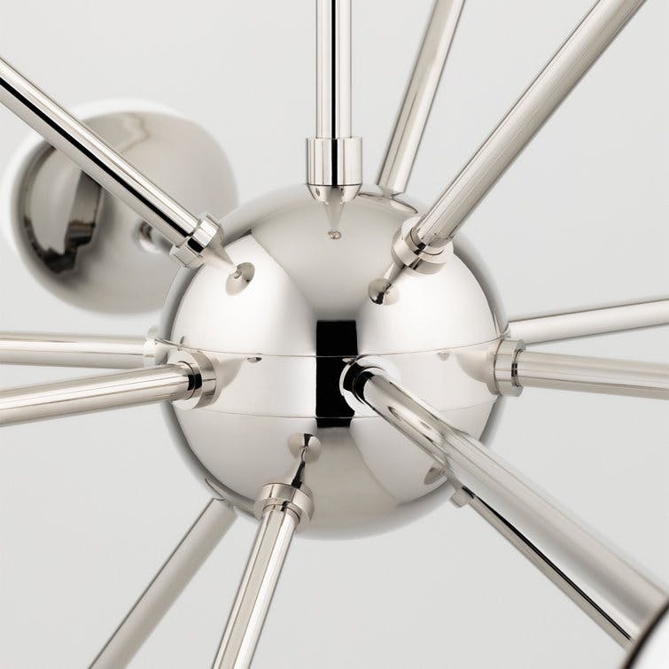 Algiers 12 - Light Dimmable Sputnik Sphere Chandelier