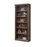 Martin Furniture Avondale 5-Adjustable Shelf Tall Wood Bookcase in Wall Oak
