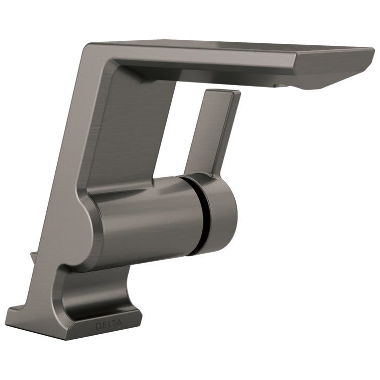 Pivotal Single Hole Bathroom Faucet with Drain Assembly