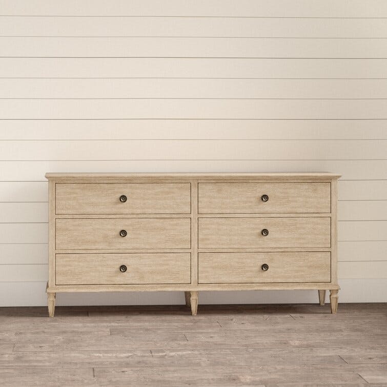 Garland Natural Wood 6 - Drawer Dresser