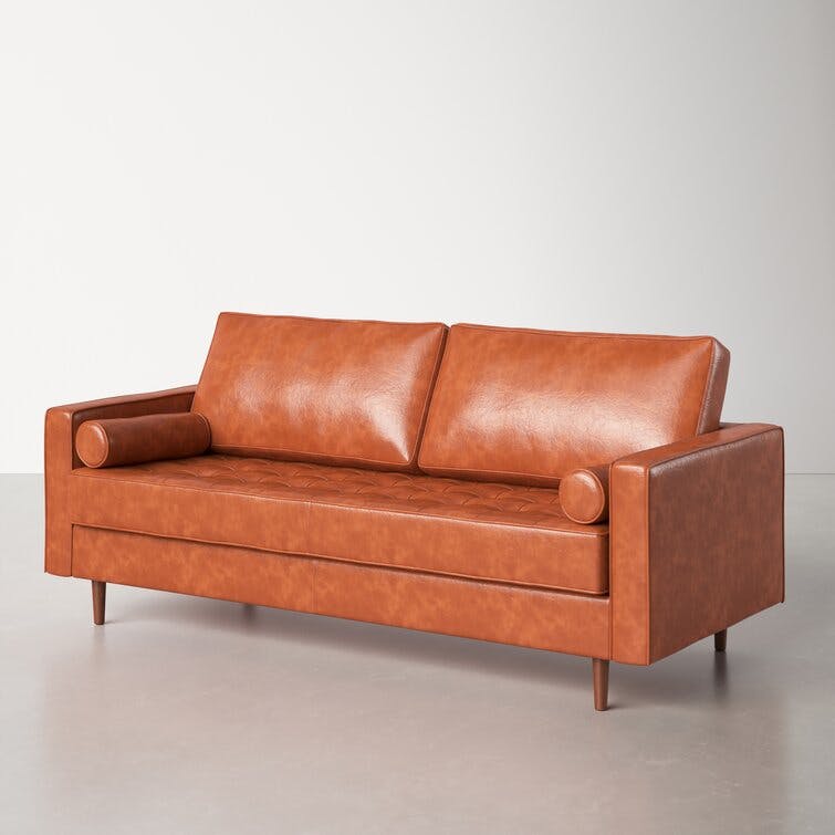 Hailee 84'' Leather Sofa