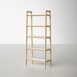Soho Solid Wood Ladder Bookcase