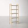 Parker Bookcase - Off-White, Natural