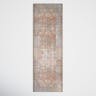 Loloi II Loren Collection LQ-15 Terracotta / Sky Oriental Area Rug 2'-6" x 7'-6"