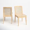 Safavieh Benicio Rattan Dining Chair - Set of 2