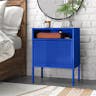 Gemma Nightstand with USB Port in Blue