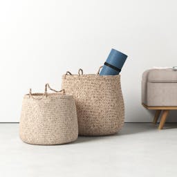 Nesting Seagrass Basket - Set of 2