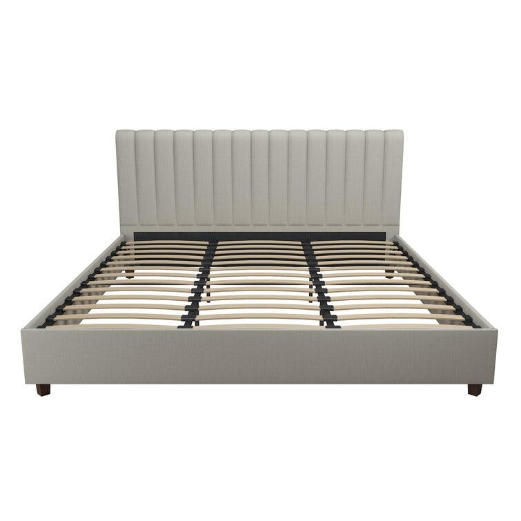Brittany Tufted Upholstered Platform Bed